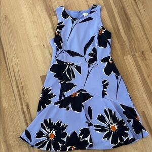 J. Crew sleeveless Floral Dress size 10